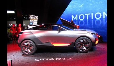 Peugeot Quartz hybrid concept 2014 1